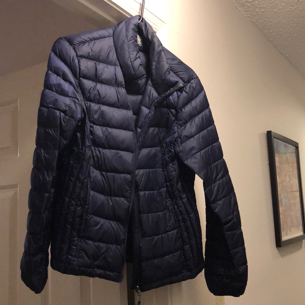 Macy puff jacket navy blue